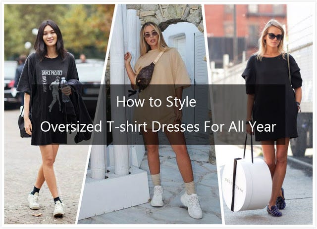 t shirt dress styles