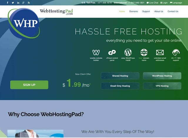 Hosting with cpanel