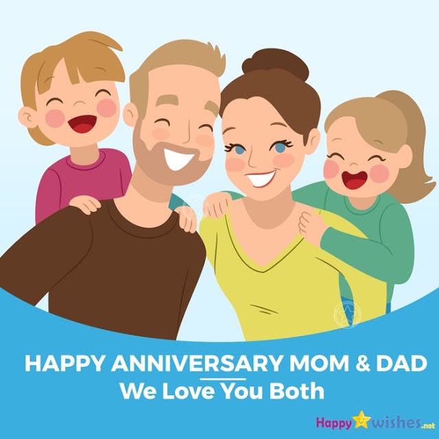 Featured image of post Happy Anniversary To Mom And Dad Images