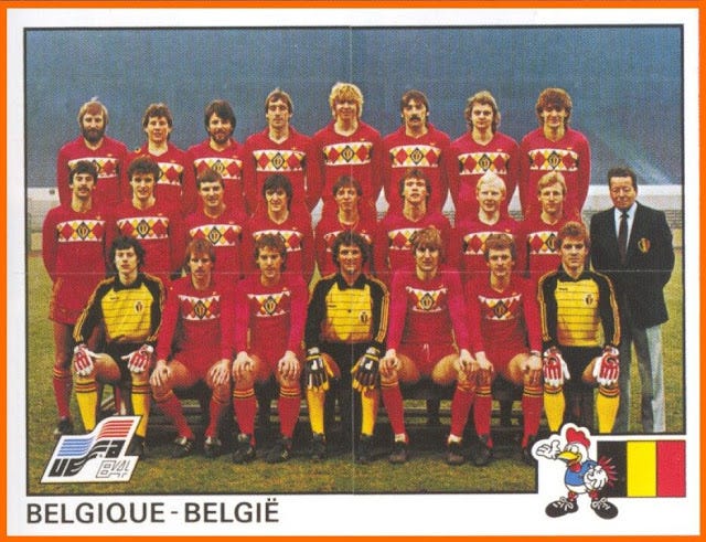 Belgium S 18 World Cup Jersey A Redesign Of The 1984 Euro Team Jersey By Jotmax Medium