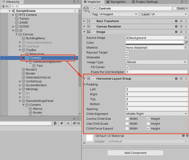 Making a RTS game 19 Displaying our ingame settings! (Unity/C) by Mina Pêcheux C
