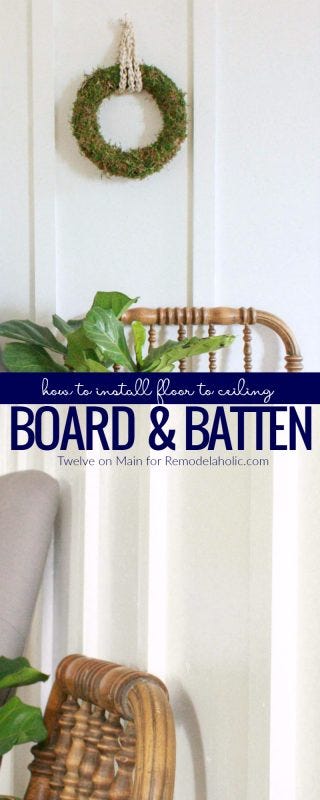 How To Diy Floor To Ceiling Board And Batten Charlie Thompson