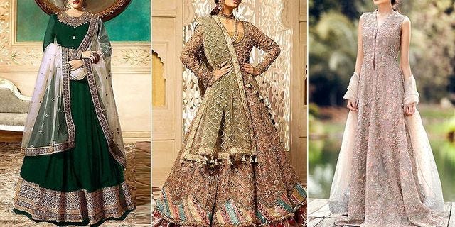 maxi dress for wedding pakistani 2019