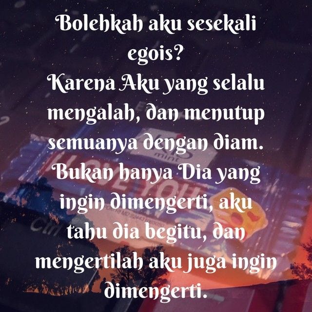 Menjadi Egois Sesekali Itu Perlu Rara Medium