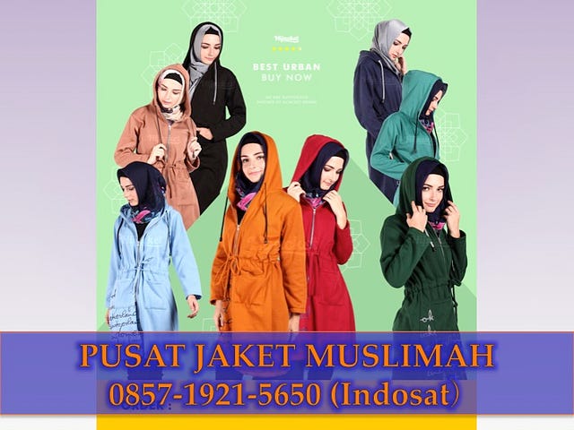 63 Koleksi Model Jaket Hijaber HD Terbaik