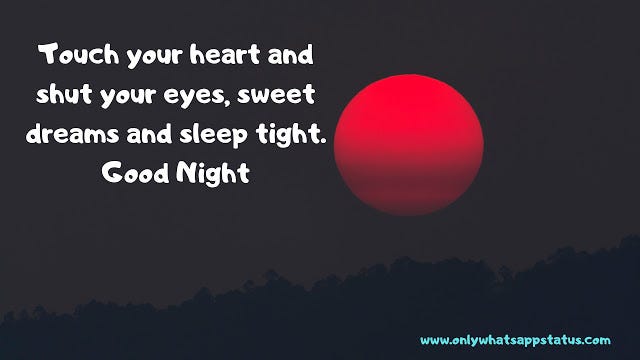 Good Night Whatsapp Status Whatsapp Status Medium