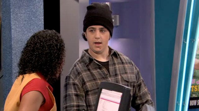 In the episode “Theater thug” on the show Drake and Josh