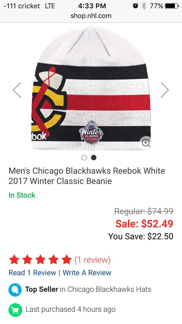 winter classic stocking cap