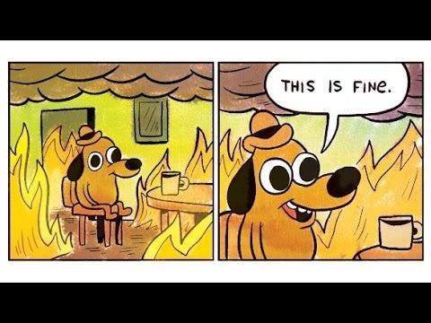 Image result for everything is fine