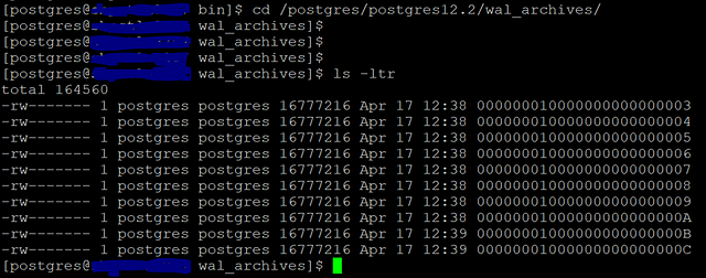 PostgreSQL - Backup & Point In Time Recovery