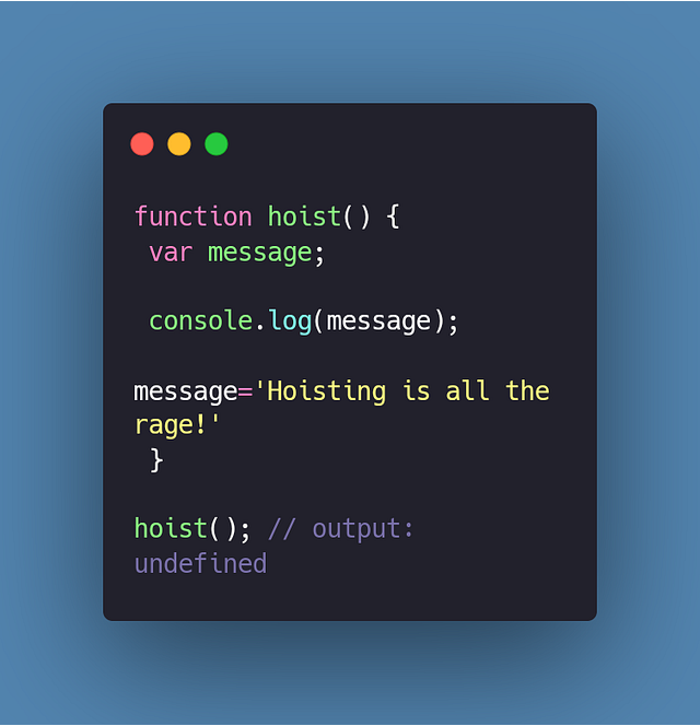 Understanding hoisting,scopes, and closures in JavaScript by Sam