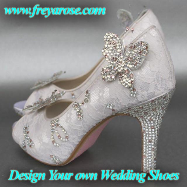 design your own wedding shoes