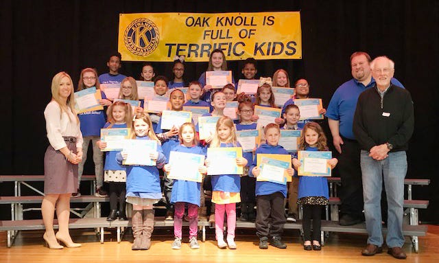 Oak Knoll Elementary School Recognizes January And February Terrific Kids By Kristen Dowd The Williamstown Sun Medium oak knoll calendar 2021