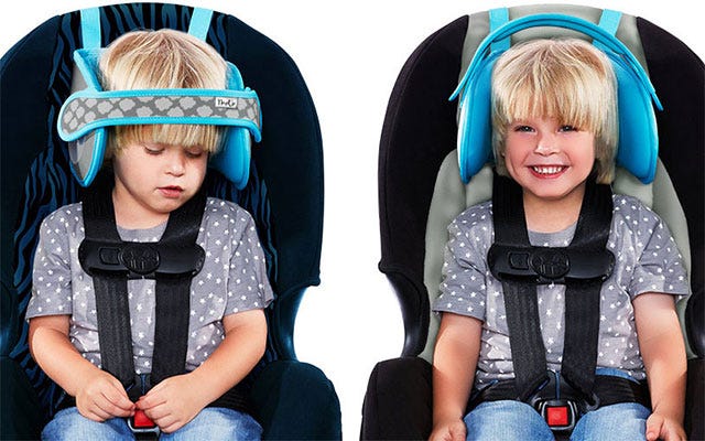 napup child car seat head support