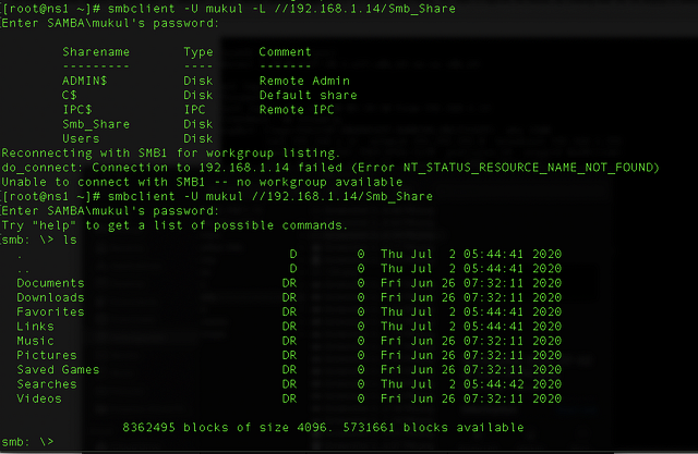 Configuring SMB(samba) client and server on CentOS 7 | by Mukul Gautam ...