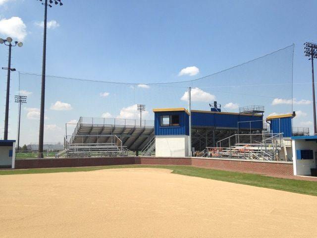 baseball backstop netting system