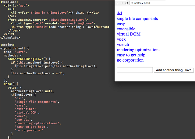 10 things I love about Vue. I love Vue. When I first looked at it… | by ...