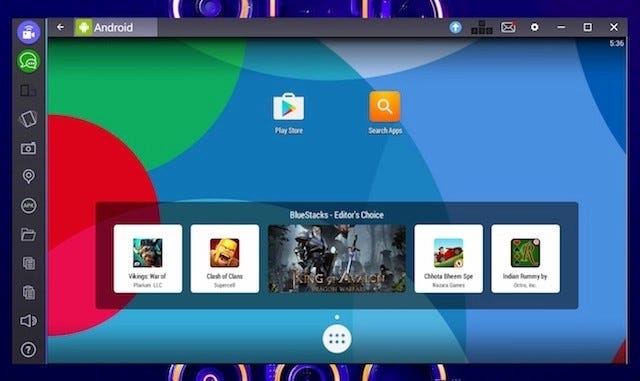 get an android emulator on mac