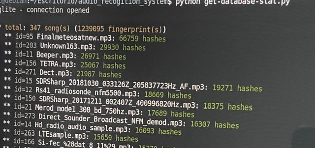 Radio signal identification “by ear” using FFT hashes in Python | by JC ...