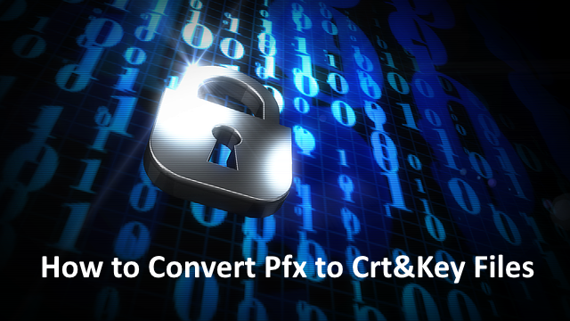 How to Convert .pfx to .crt/.pem Files | by Mert Ilis | Medium