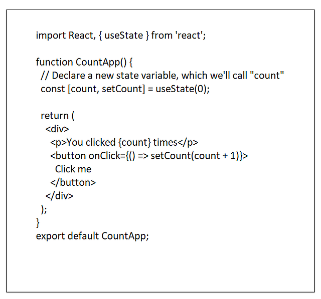 Introduction to React Hooks. React Hooks | by Mitalijaiswal | Medium