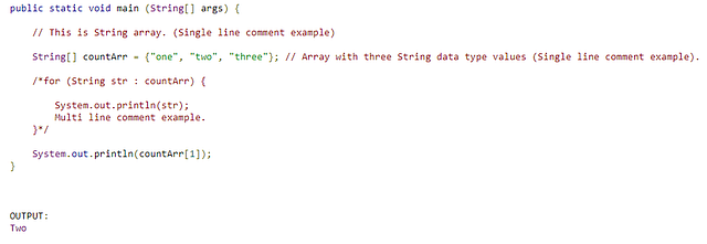 Java Comments. Comments make java code more human… | by Imran Khan ...