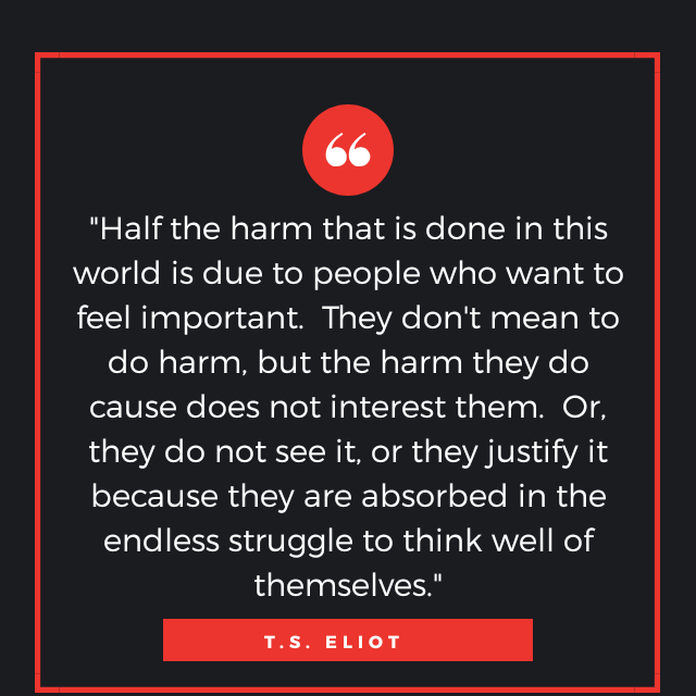 Signs of being a narcissist