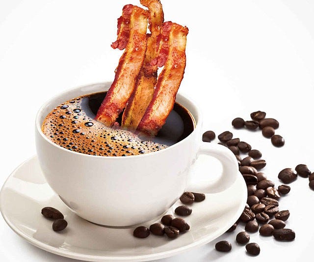 The Wonderful Smell of Bacon and Coffee! | by Elise Welburn Martin |  Original Reveries | Medium