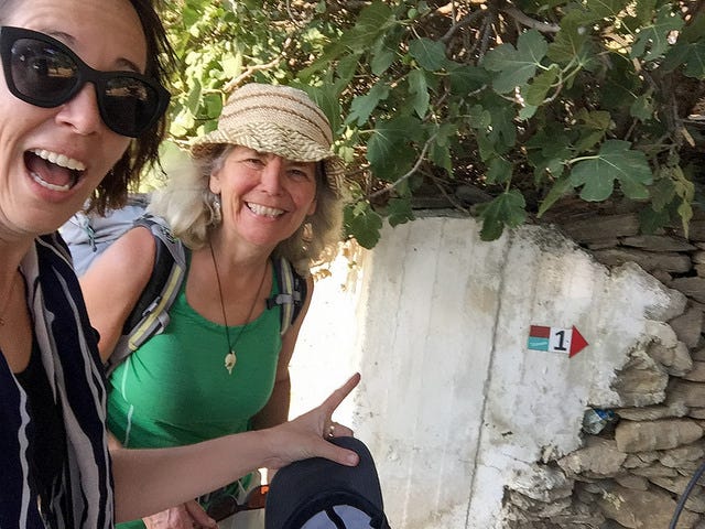 Two Kiwis on the Andros Hiking Route in Greece | by Doris Zuur | Medium