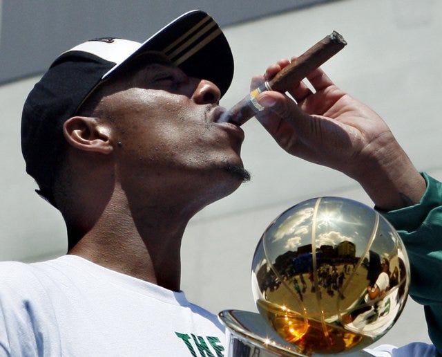 paul pierce smoking