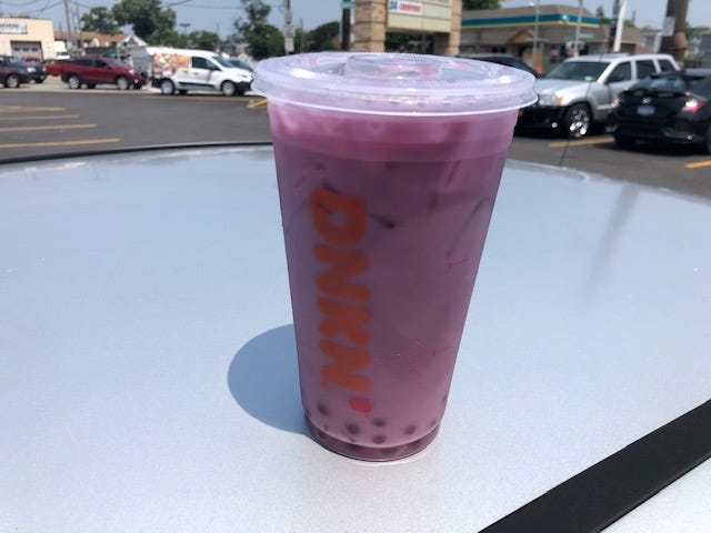 dunkin donuts new popping boba