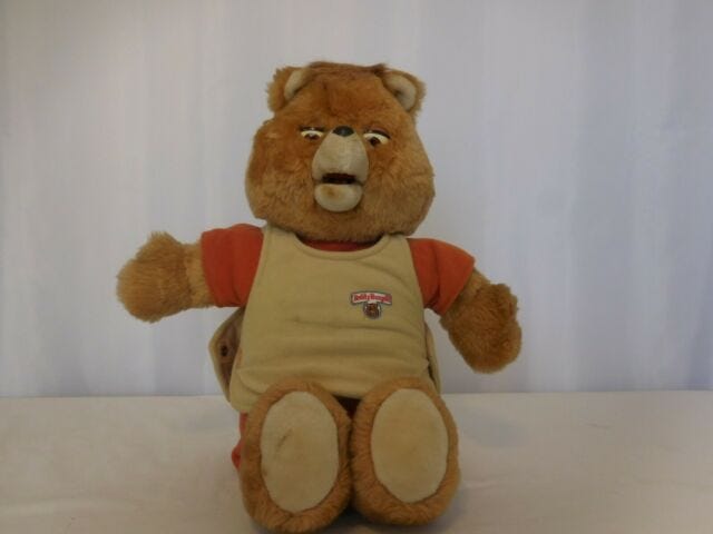 teddy ruxpin doll