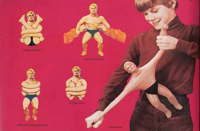 stretchy arm toy