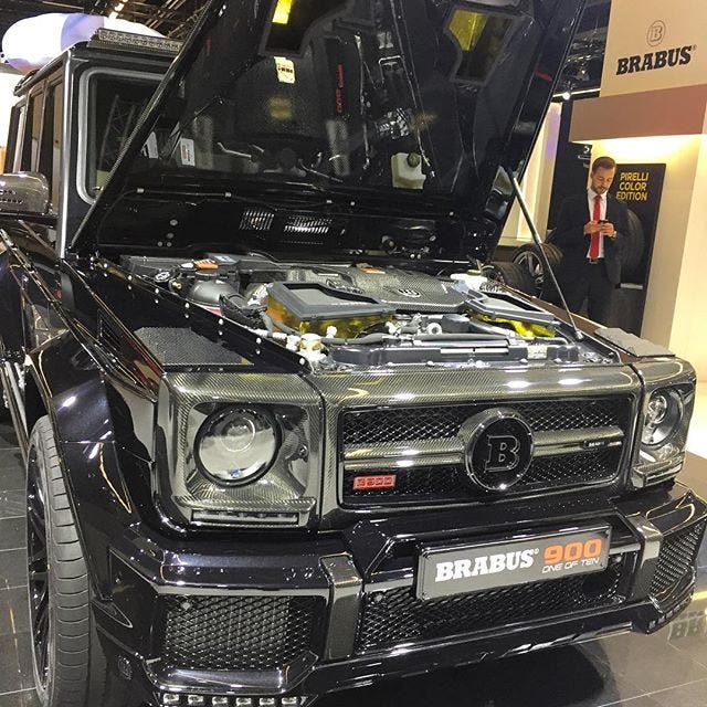 The Brabus 900 Is A Beast The Hi Octane Machine Will Blow Your By Men Of Persia Menofpersia Medium
