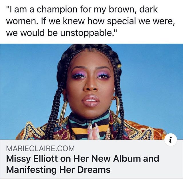 Before you share that Missy Elliott quote (or any others for that