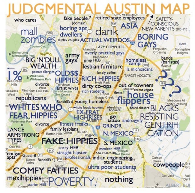 Judgemental Map Of New Orleans Make More “Judgmental Maps”. How This Reddit Joke Is Actually… | By The  Monthly Migrant | Medium
