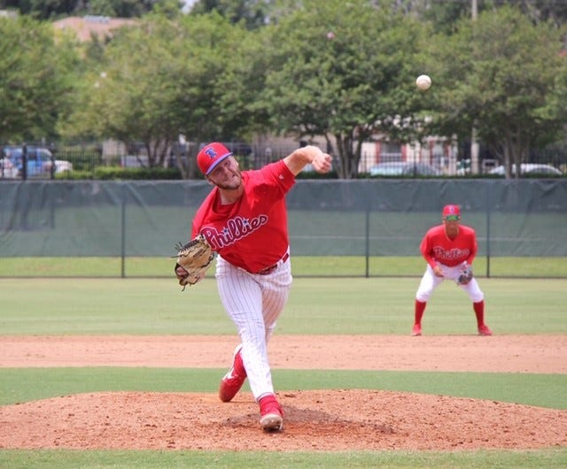 A FAN'S VIEW: LHP Erik Miller. An inside look at the Phillies top… | by  Larry Shenk | Phillies Insider