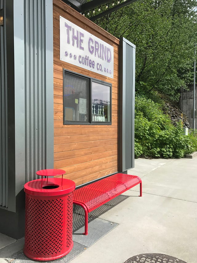 The best coffee in Juneau, AK. If you’re in Juneau and are looking for… by Sinziana Gafitanu