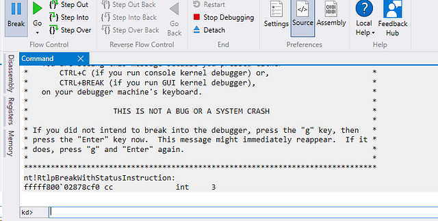 Setting Up a Windows 7+ Virtualbox VM for Kernel Mode Debugging | by ...