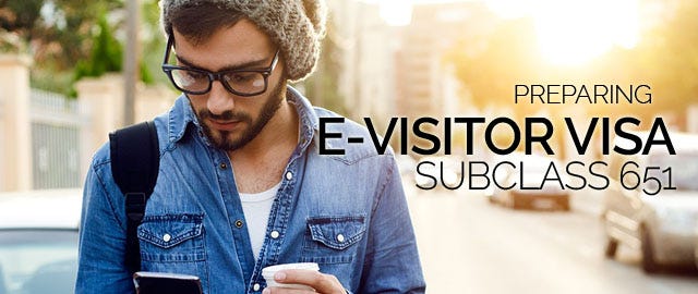 How To Preparing Evisitor Subclass 651 Visa ? | by Amara Wilson | Medium