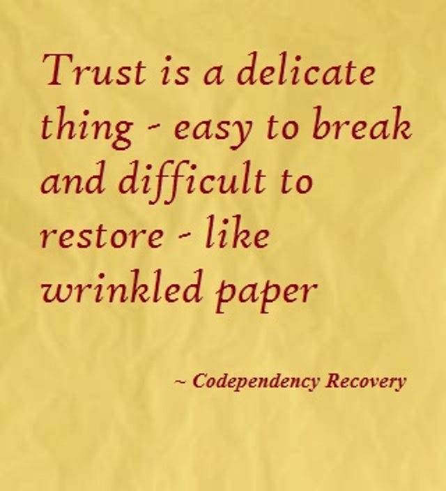 How to Rebuild Broken Trust - Relationships 101 - Medium
