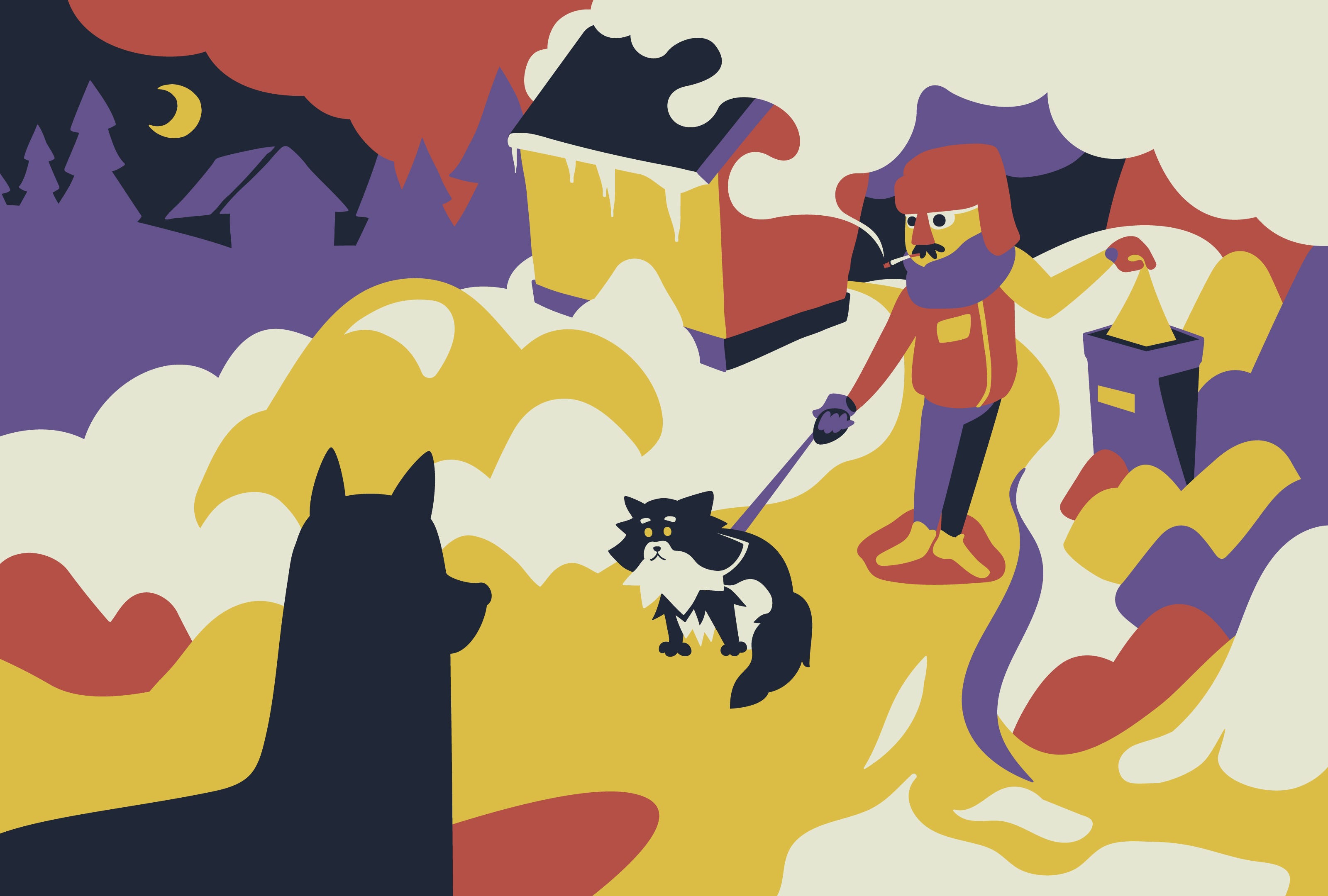 One Winter Night Verneri Kontto Medium