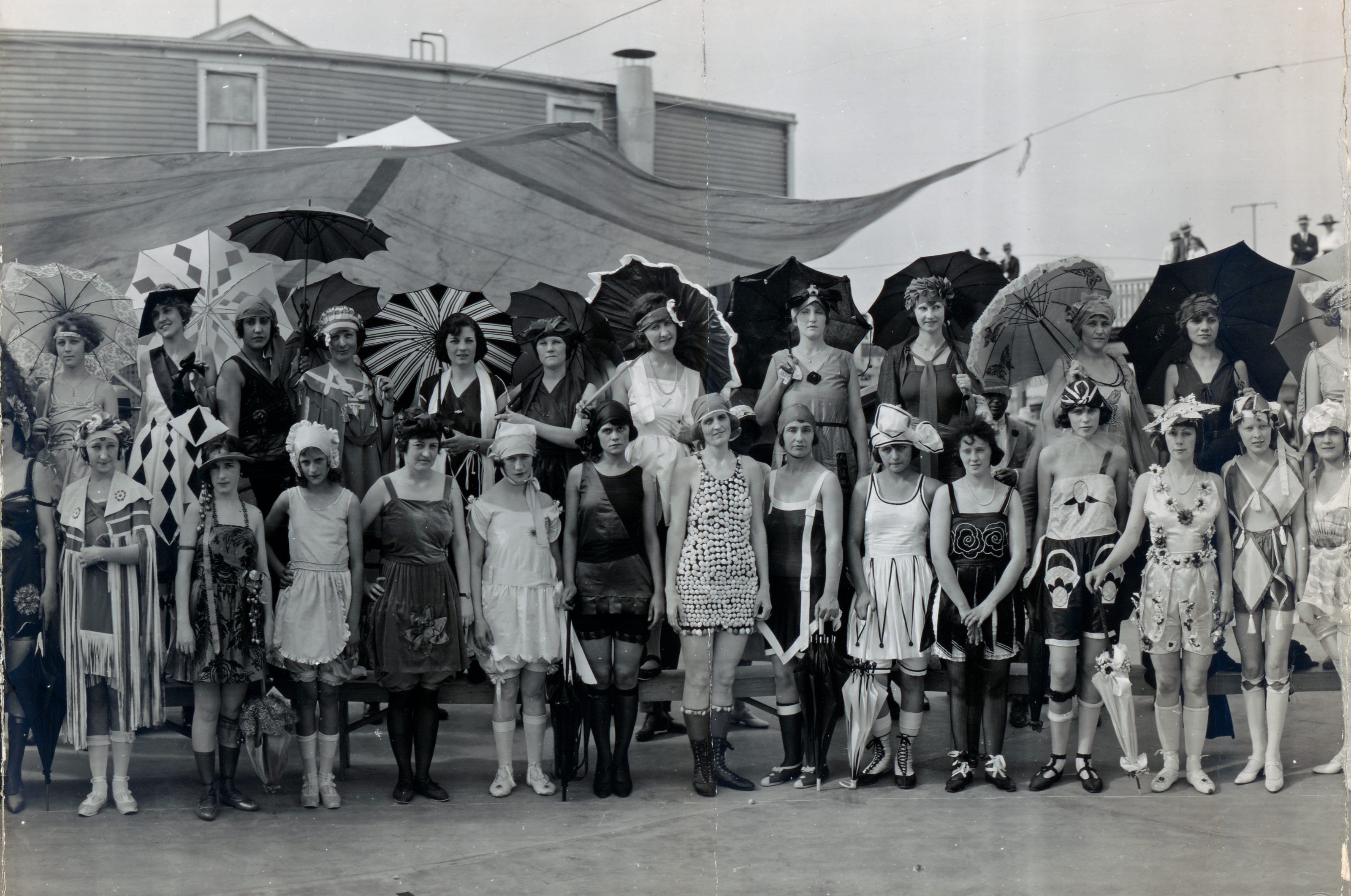 roaring 20's bathing suit costumes