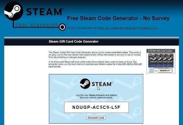 steam-code-wallet-generator