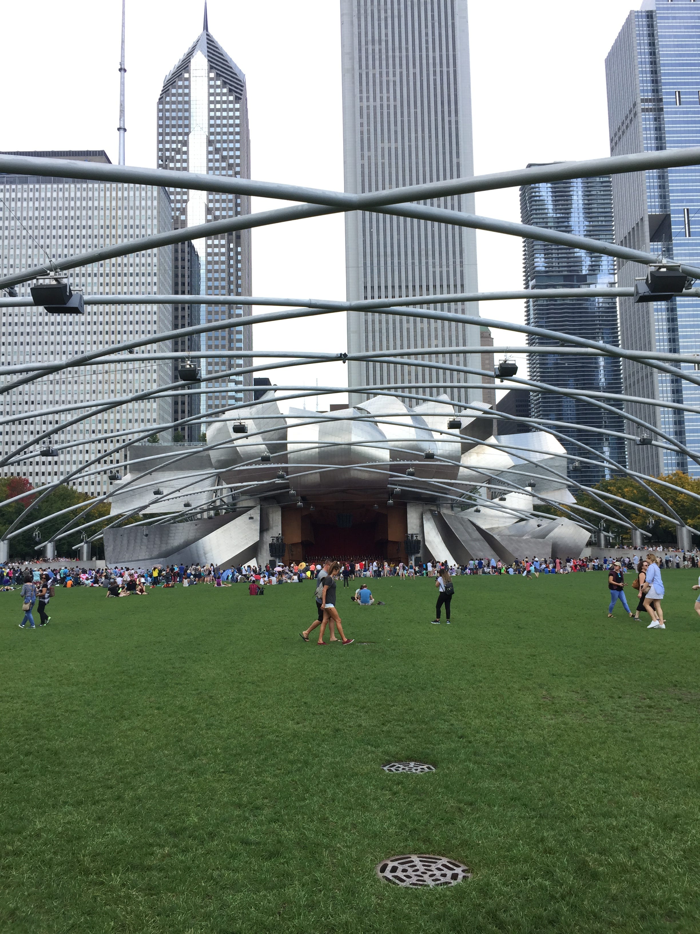 Yes My First Time At Millennium Park Walking Chicago 2017 Medium