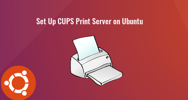 CUPS Print Server on Ubuntu (Bonjour 