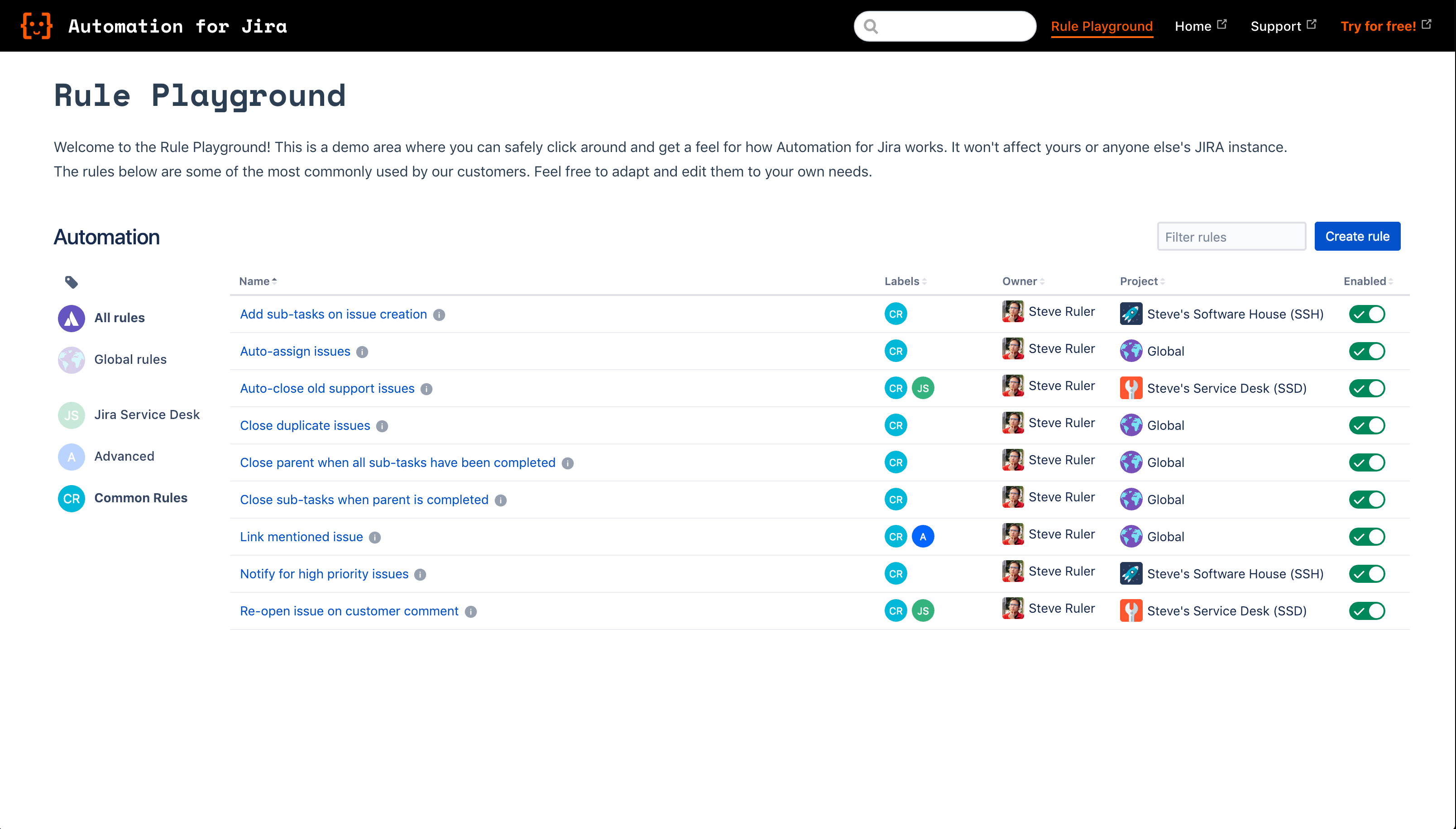 Introducing The Automation For Jira Demo Playground