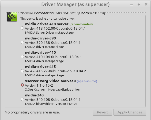 ubuntu check graphics driver nvidia ubuntu check graphics driver nvidia