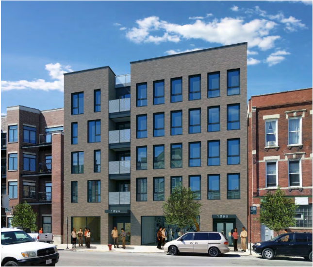 Six-story, 27-unit apartment building in Bucktown gets support from  community at public meeting | by Alisa Hauser | Chicago Cityscape