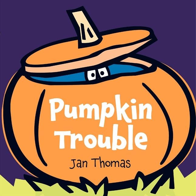 pumpkin trouble by jan thomas